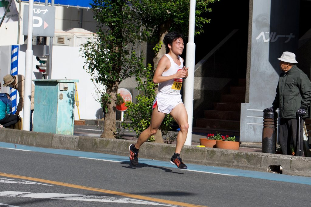 2019-11-17 上尾シティマラソン 21.0975km 01:08:25
